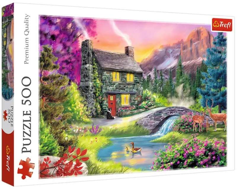 Puzzle 500 Trefl: Górska idyll