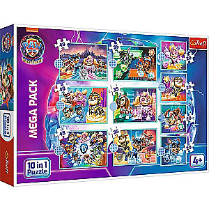 Puzzle 10in1 Trefl: Paw Patrol