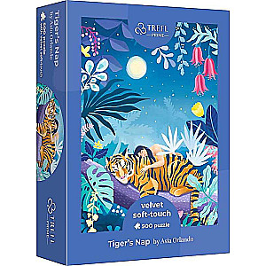 Puzzle 500 Velvet Trefl: Tiger's Nap