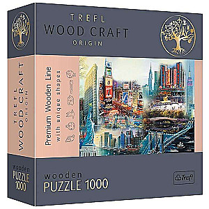 Puzzle 1000 Trefl: New York - Collage