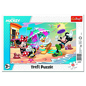 Puzzle 15 Trefl: Mickey Mouse
