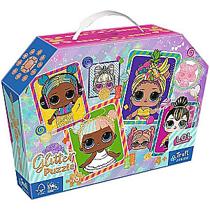 Puzzle 70 Glitter Trefl: LOL Surprise!