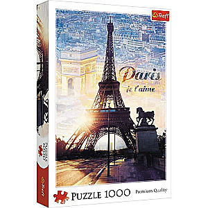 Puzzle 1000 Trefl: Paris at dawn