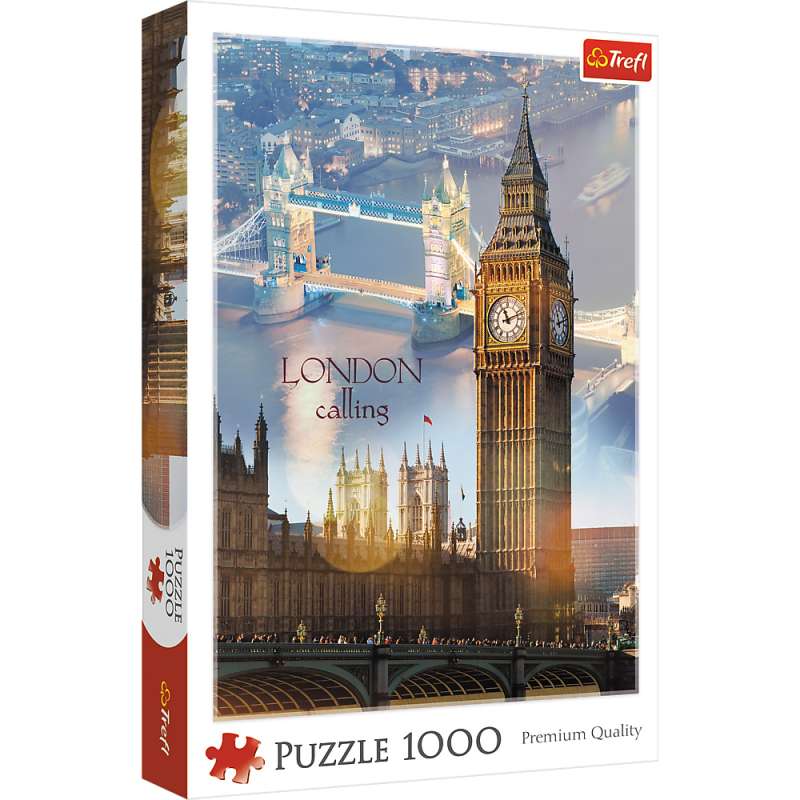 Puzzle 1000 Trefl: Londyn o świcie