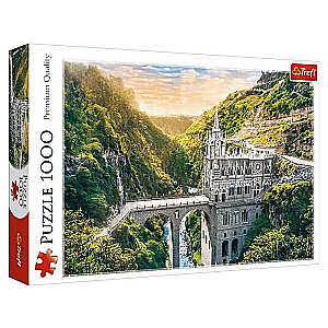 Puzzle 1000 Trefl: Las Lajas Sanctuary, Colombia