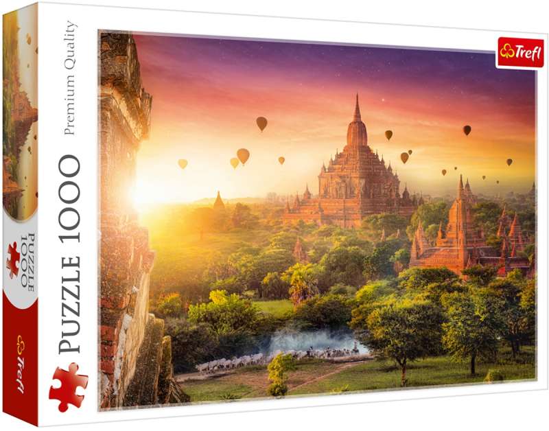 Puzzle 1000 Trefl: Starożytny Świątynia, Birma