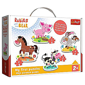 Puzzle Baby Classic Trefl: On the farm