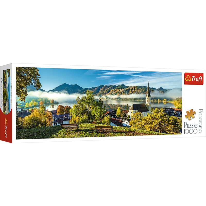 Puzzle 1000 Trefl: Nad jeziorem Schliersee