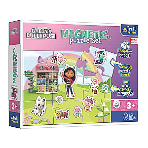 Puzzle Magnetic Trefl: Explore Gabby's World