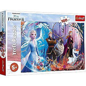 Puzzle 100 Trefl: Disney Frozen 2. The Magic of the Ice Land