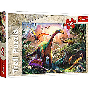 Puzzle 100 Trefl: Dinosaur Planet