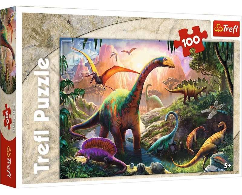 Puzzle 100 Trefl: Dinosaur Planet
