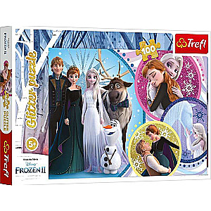 Puzzle 100 Trefl: Frozen 2. In the Radiance of Love