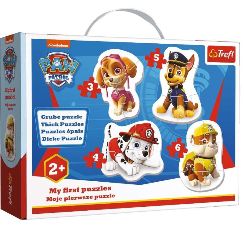 Puzzle 4w1 - Paw Patrol