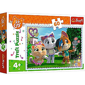 Puzzle 60 Trefl: Games with Friends