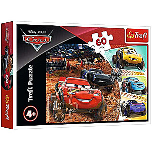 Puzzle 60 Trefl: Lightning McQueen with Friends