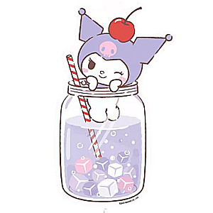 Figurine Magnetic Bookmark. Kuromi (Cocktail)