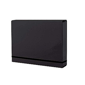 A4 Folder with Rubber Band, Black