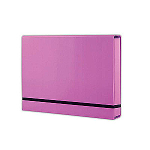 A4 folder with elastic, lilac