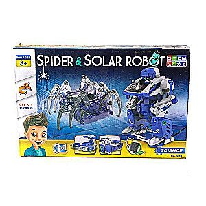 Robot transformujący 3w1 na energię słoneczną