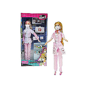 Doll Hipo - Nurse + accessories