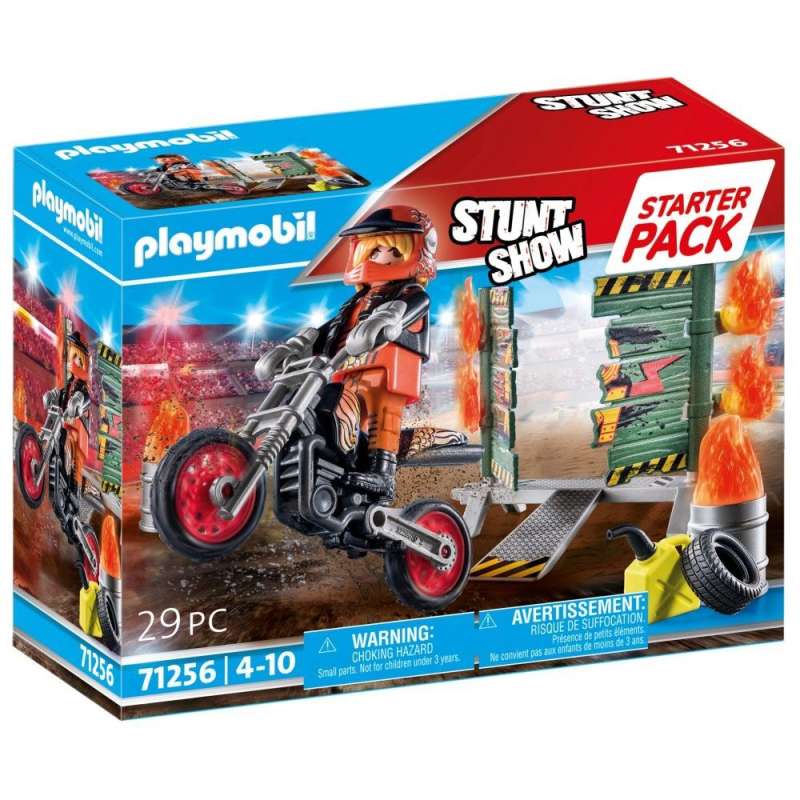 Playmobil - Starter Pack: Stuntshow Motorcycle