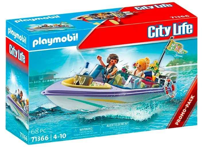 Constructor - Playmobil City Life Honeymoon Speedboat Trip 