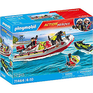 Playmobil - Fire Brigade Boat with Jet Ski