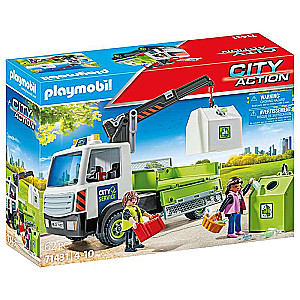 Constructor - Playmobil Glass Recycling Truck with Container