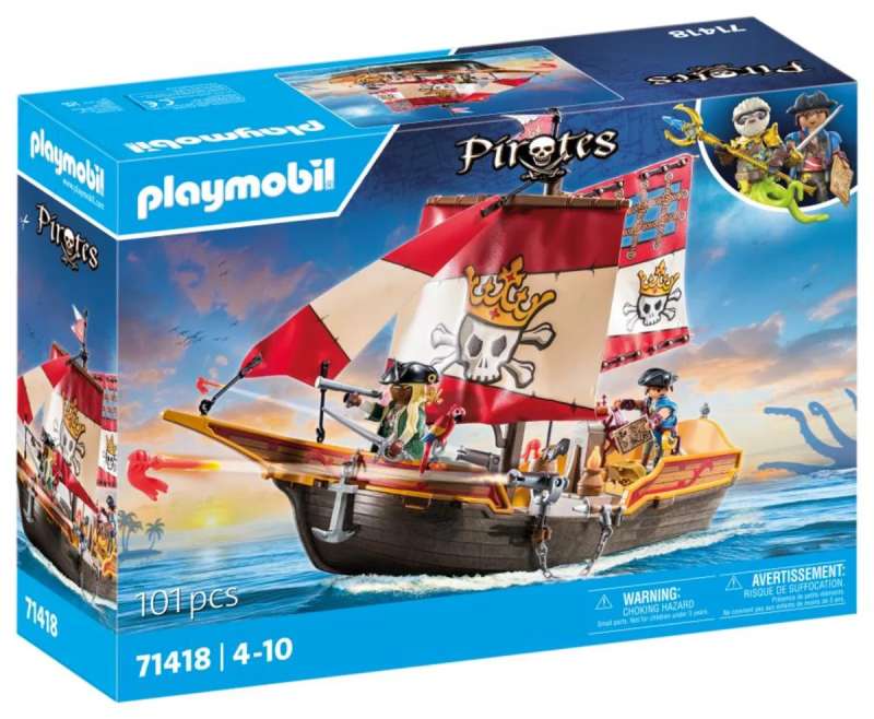 Constructor - Playmobil Pirates Small Pirate Ship