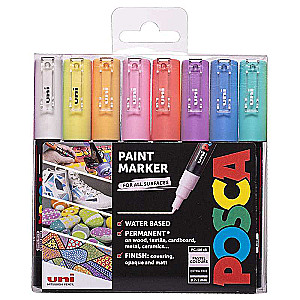 Zestaw markerów UNI Posca PC-1M, 8 kolorów