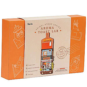 3D Folding Miniature ROBOTIME - Aroma Toast Lab
