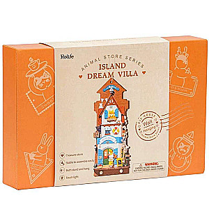 3D Folding Miniature ROBOTIME - Island Dream Villa