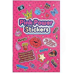 Pink Power Stickers. More than 555 stickers for strong-spirited girls!