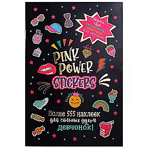 Pink Power Stickers. More than 555 stickers for strong-spirited girls!