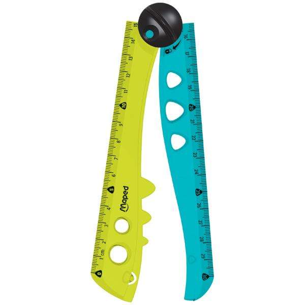 MAPED Croc Croc Ruler 15-30 cm