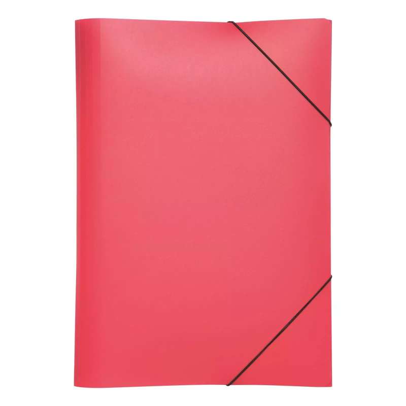 Rubber Band Folder PAGNA A3, red