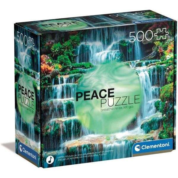 Puzzle 500 Clementoni: The Waterfall