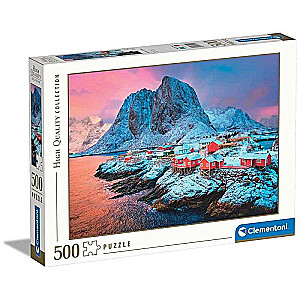 Puzzle 500 Clementoni: Hamnoy Village