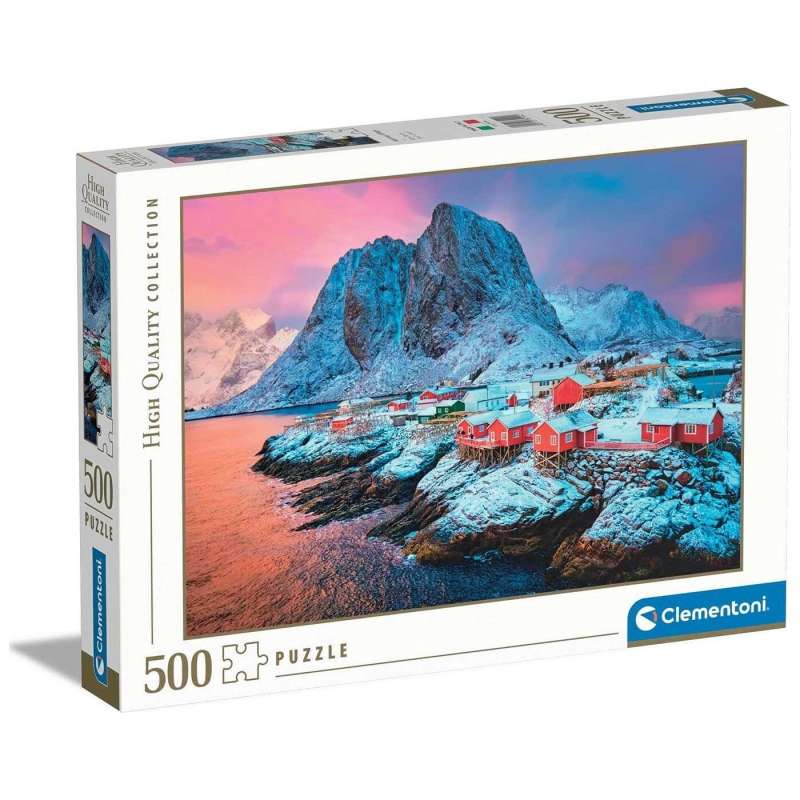 Puzzle 500 Clementoni: Hamnoy Village