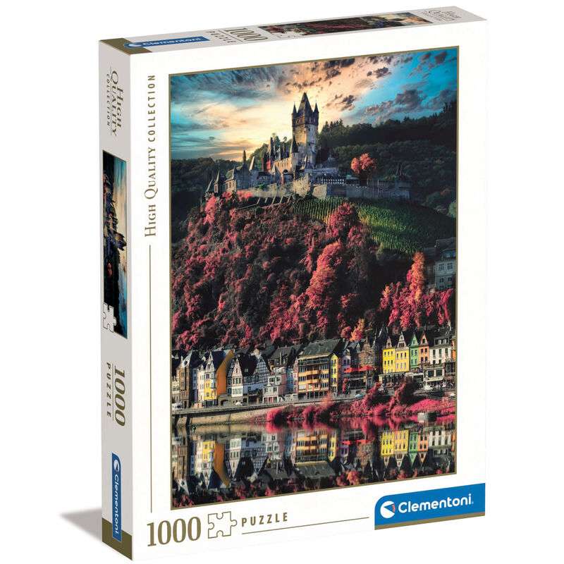 1000 Piece Puzzle Clementoni: Cochem Castle