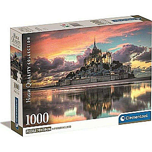 Puzzle 1000 Clementoni: The Magnificent Mont Saint-Michel