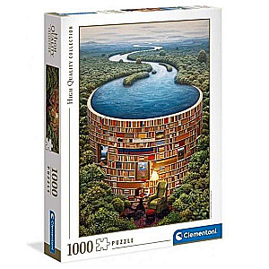 Puzzle 1000 Clementoni: Bibliodame