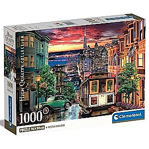 Puzzle 1000 Clementoni: San Francisco