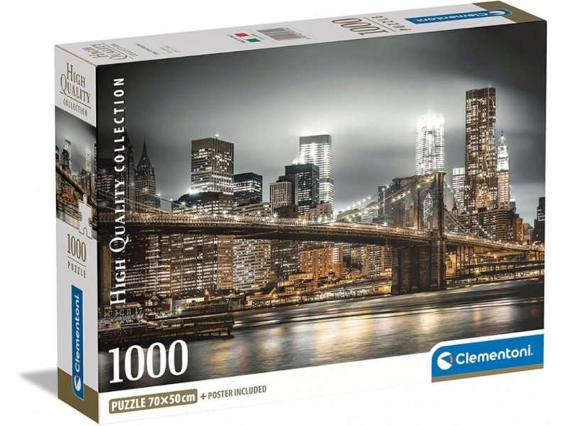 Пазл 1000 Clementoni: New York Skyline