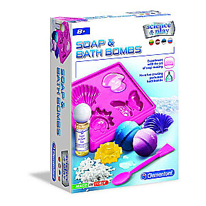 Creative Set Clementoni: Soap & Bath Bombs