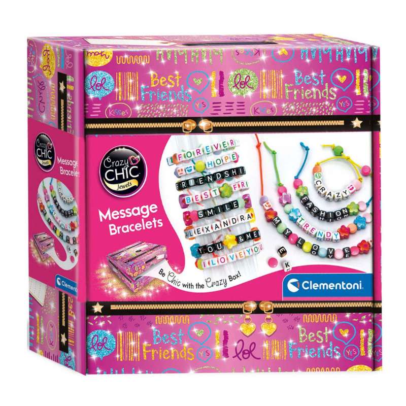 Clementoni Creative Set: Message Bracelets