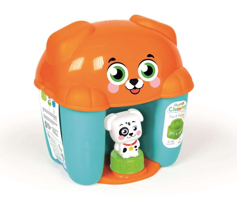 Clementoni Toy: Bucket Dog and Puppy