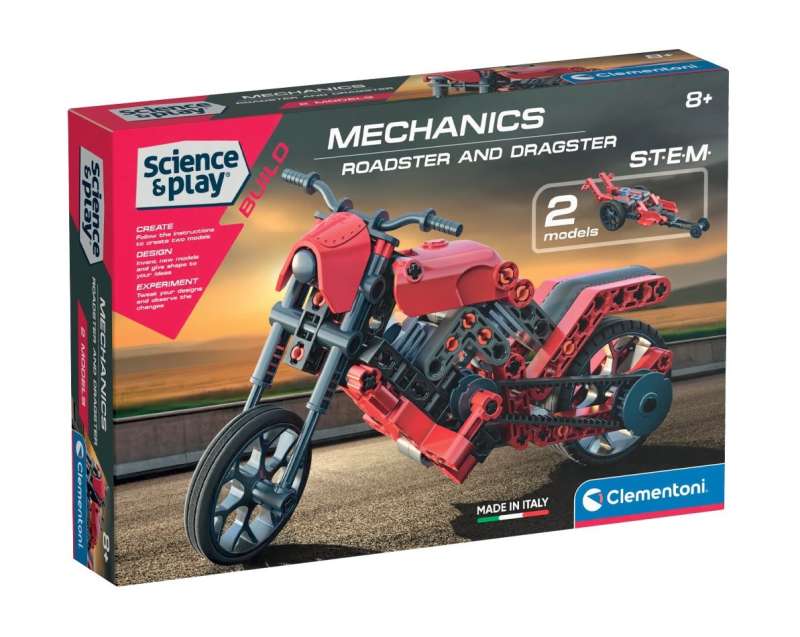 Clementoni Constructor: Roadster and Dragster 2in1