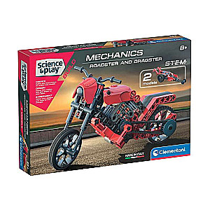 Clementoni Constructor: Roadster and Dragster 2in1
